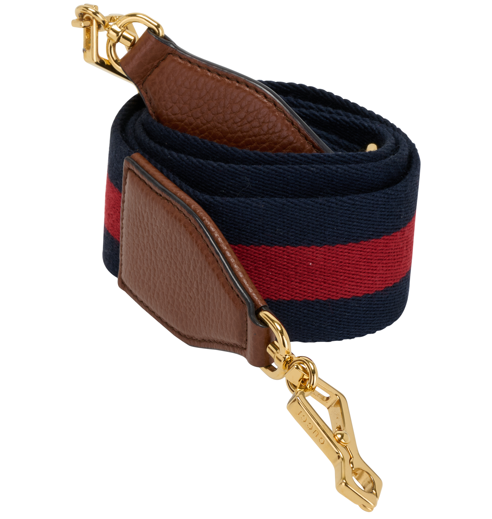 Horsebit 1955 Small Crossbody, &pound;950, Handbags, Blue/Brown, Denim/Leather, Other view